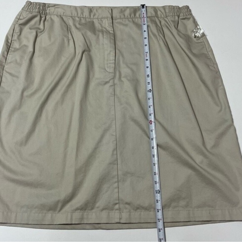 White‎ Stag Woman’s Khaki Skirt Size 26W - Picture 4 of 5